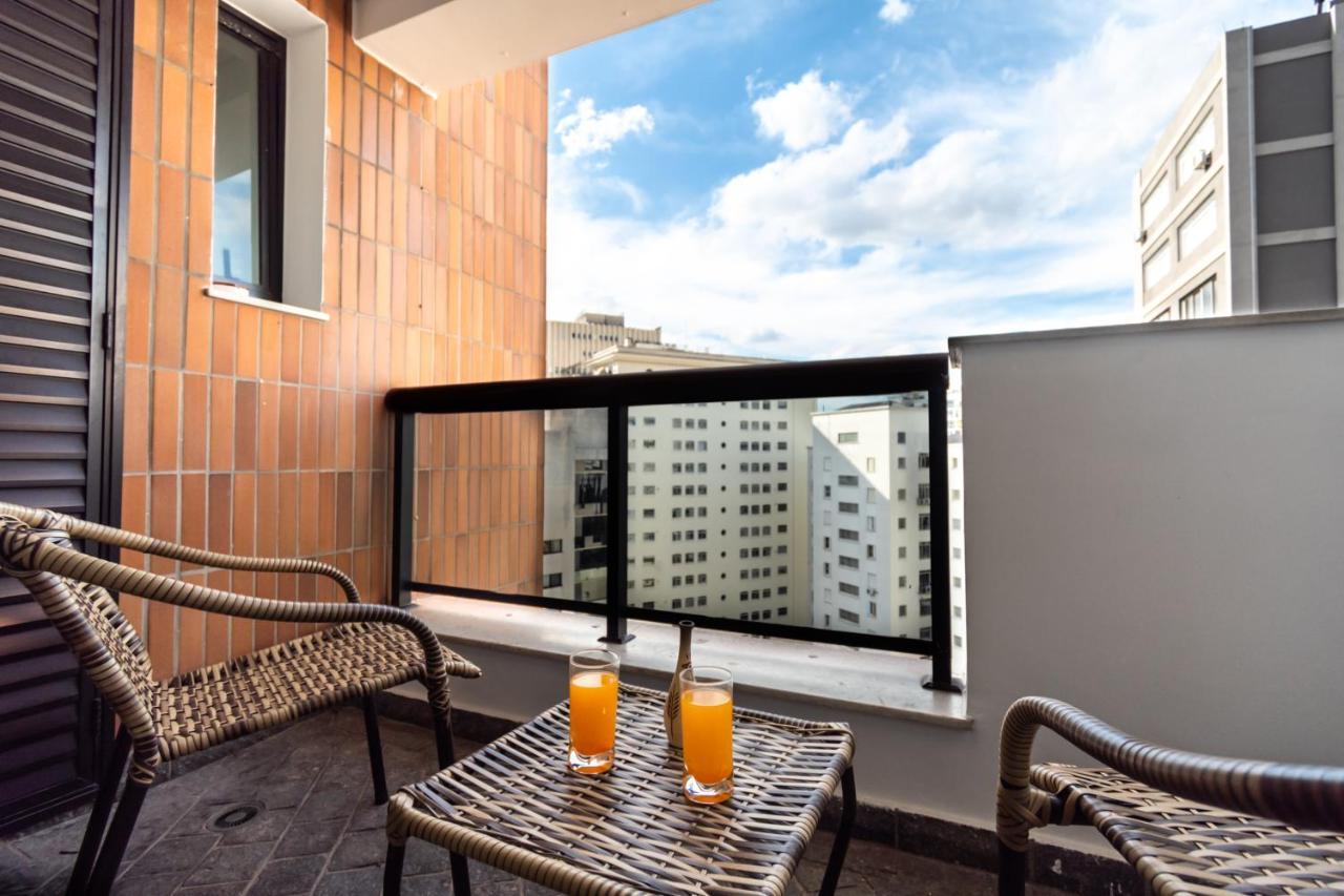 Flat Vilaboim Higienopolis Com Banheira Apartman São Paulo Kültér fotó